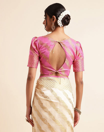 Cream Silk Saree | Sudathi