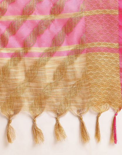 Light Orange Silk Saree | Sudathi