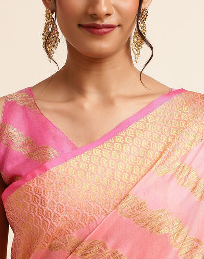Rose Pink Silk Saree | Sudathi