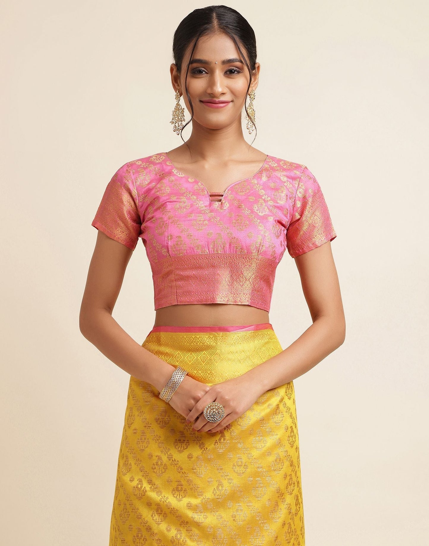 Yellow Silk Saree | Sudathi