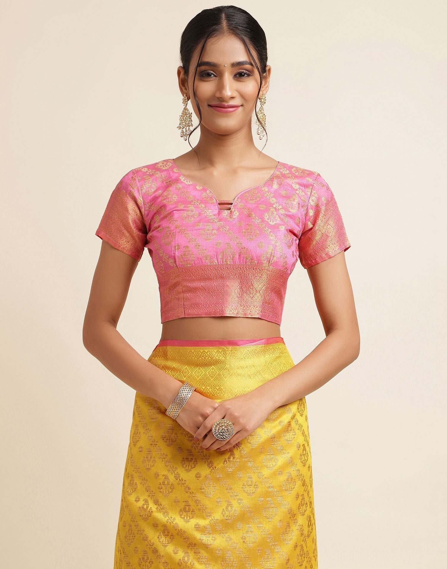 Yellow Silk Saree | Sudathi