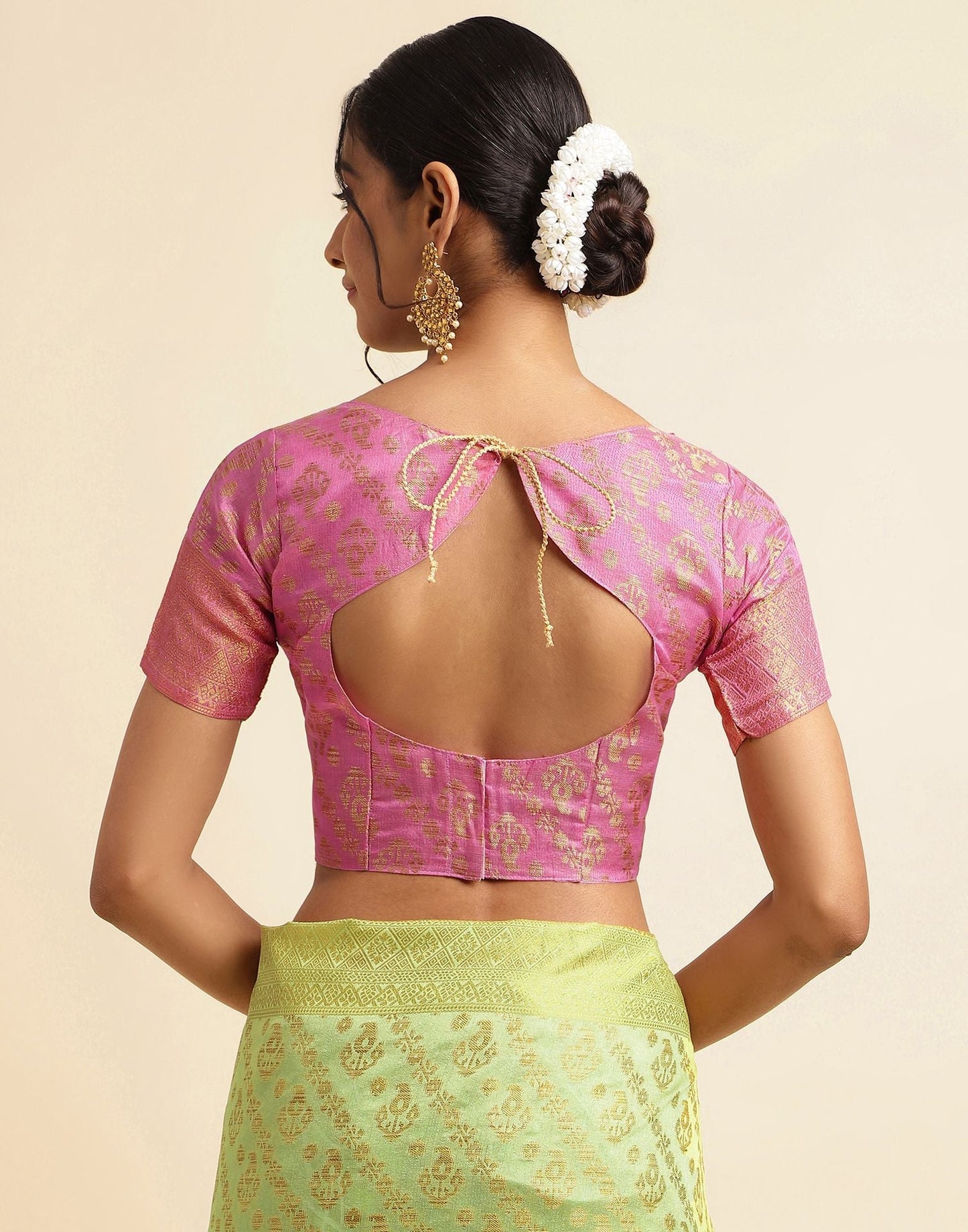 Pista Green Silk Saree | Sudathi