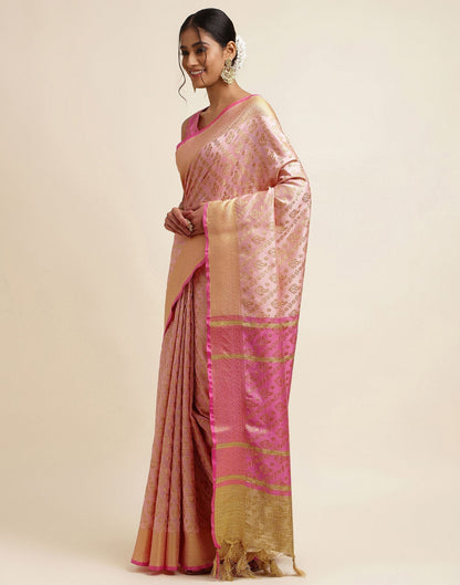 Light Pink Silk Saree | Sudathi