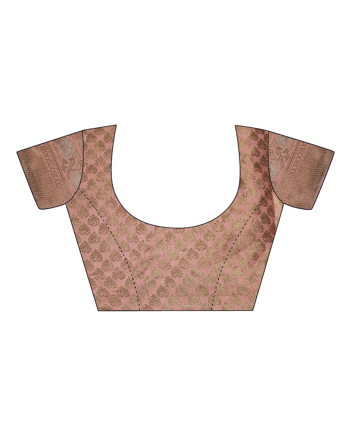 Light Pink Banarasi Saree | Leemboodi