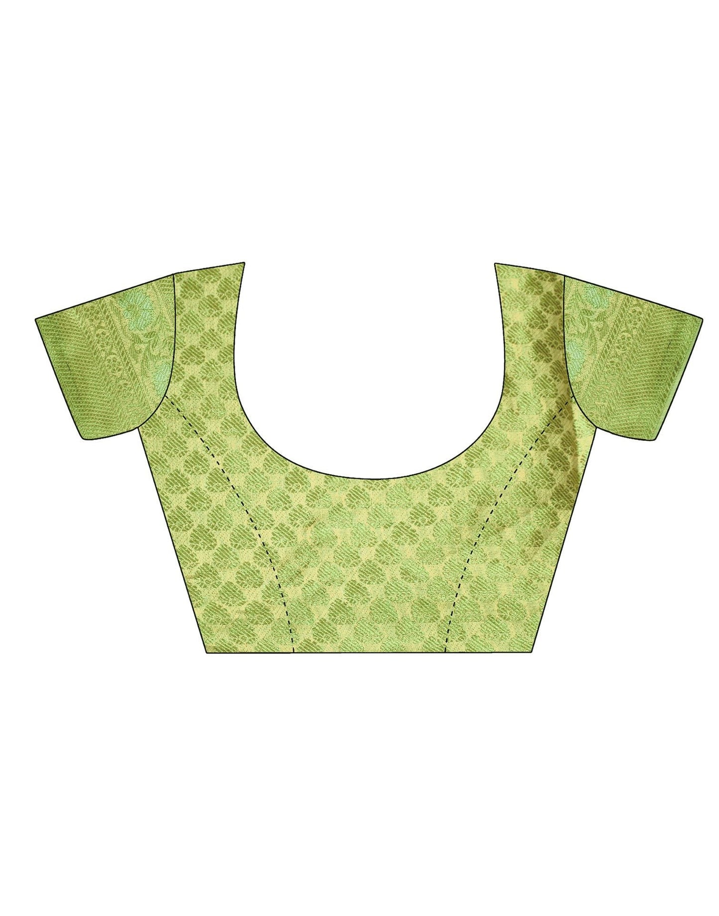 Parrot Green Banarasi Saree | Leemboodi