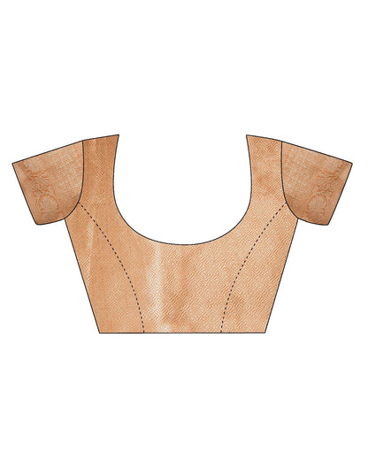 Orange Jacquard Saree | Leemboodi