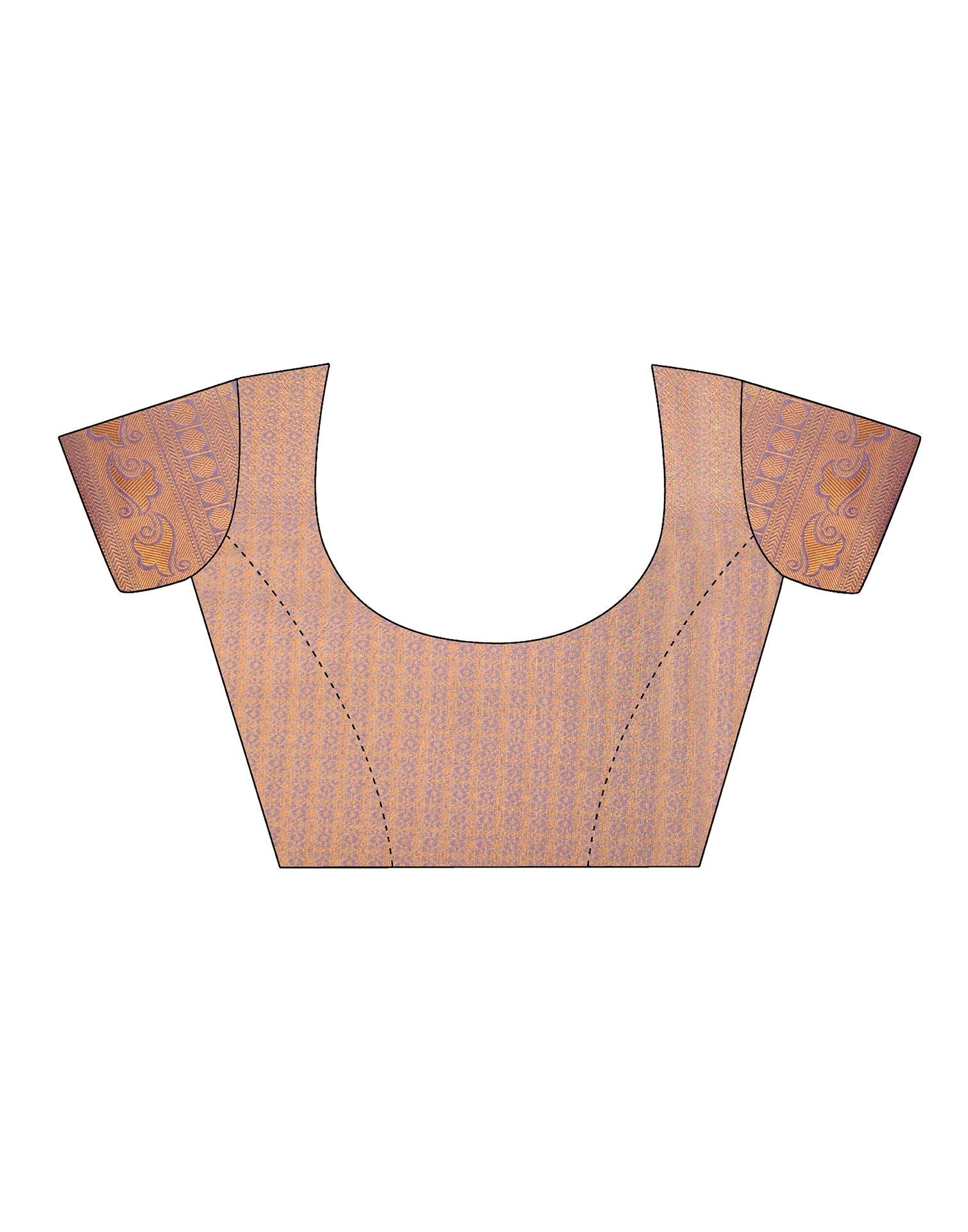 Beige Kanjivaram Silk Saree | Leemboodi