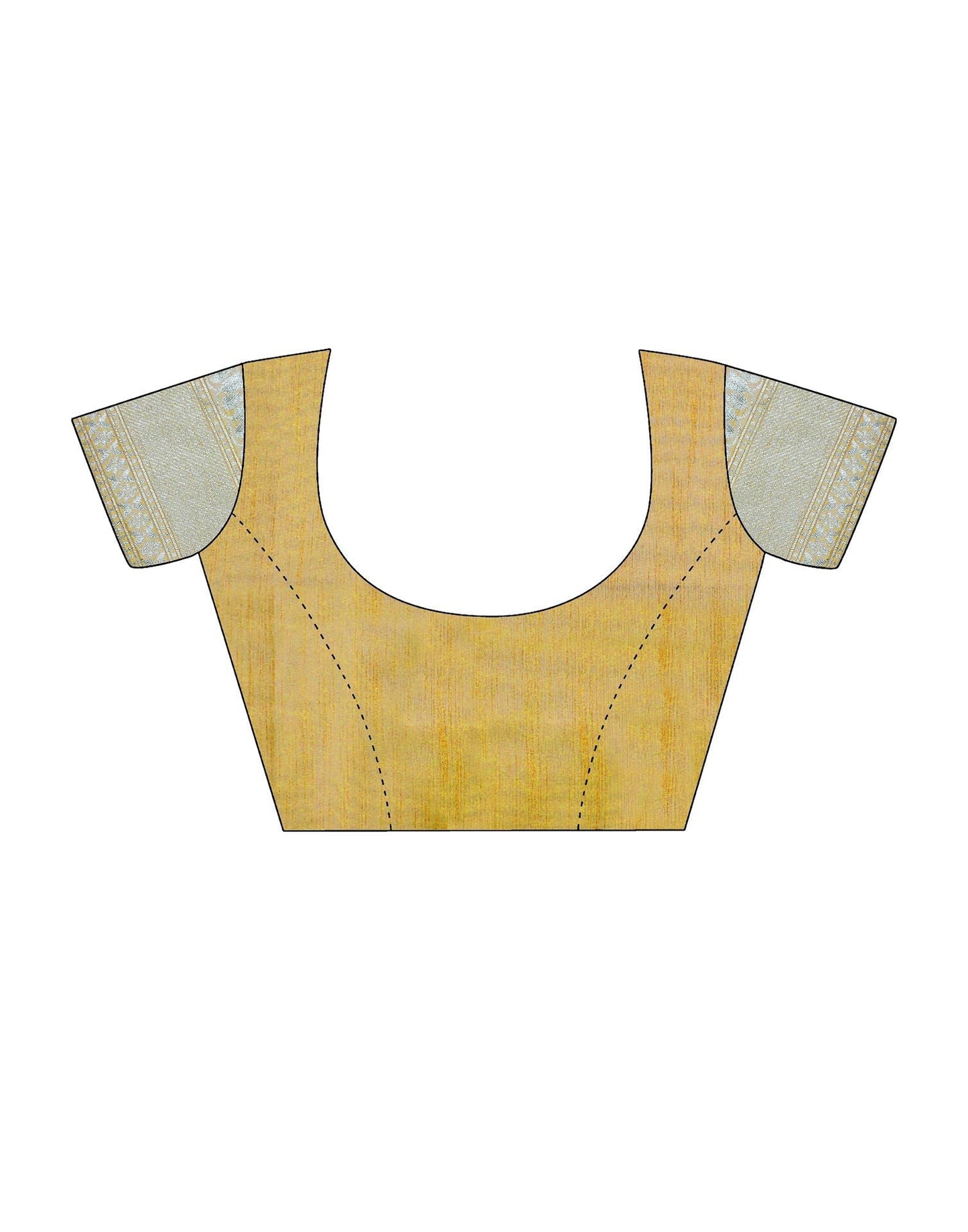 Light Yellow Silk Saree | Leemboodi