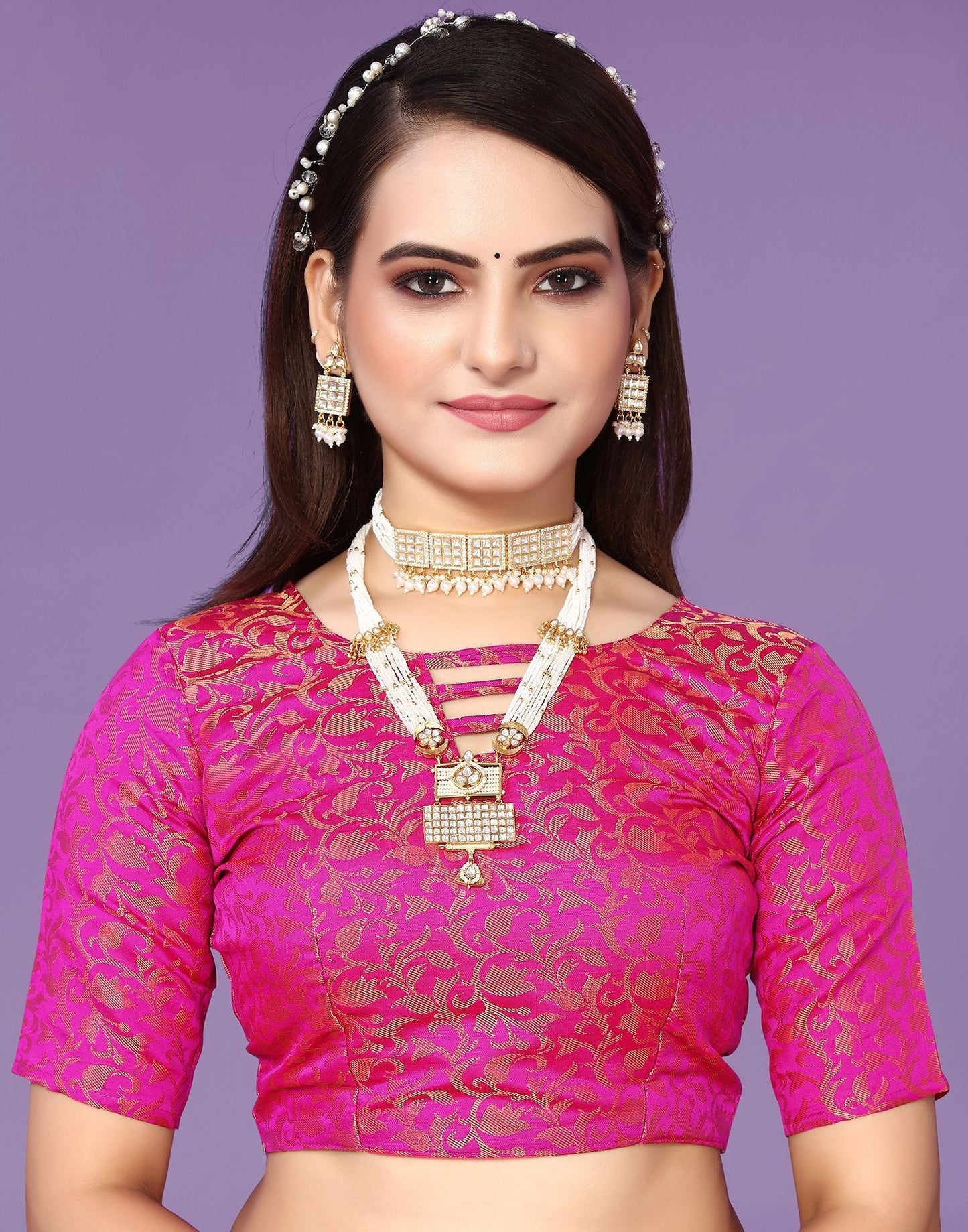 Parrot Green Cotton Saree | Sudathi