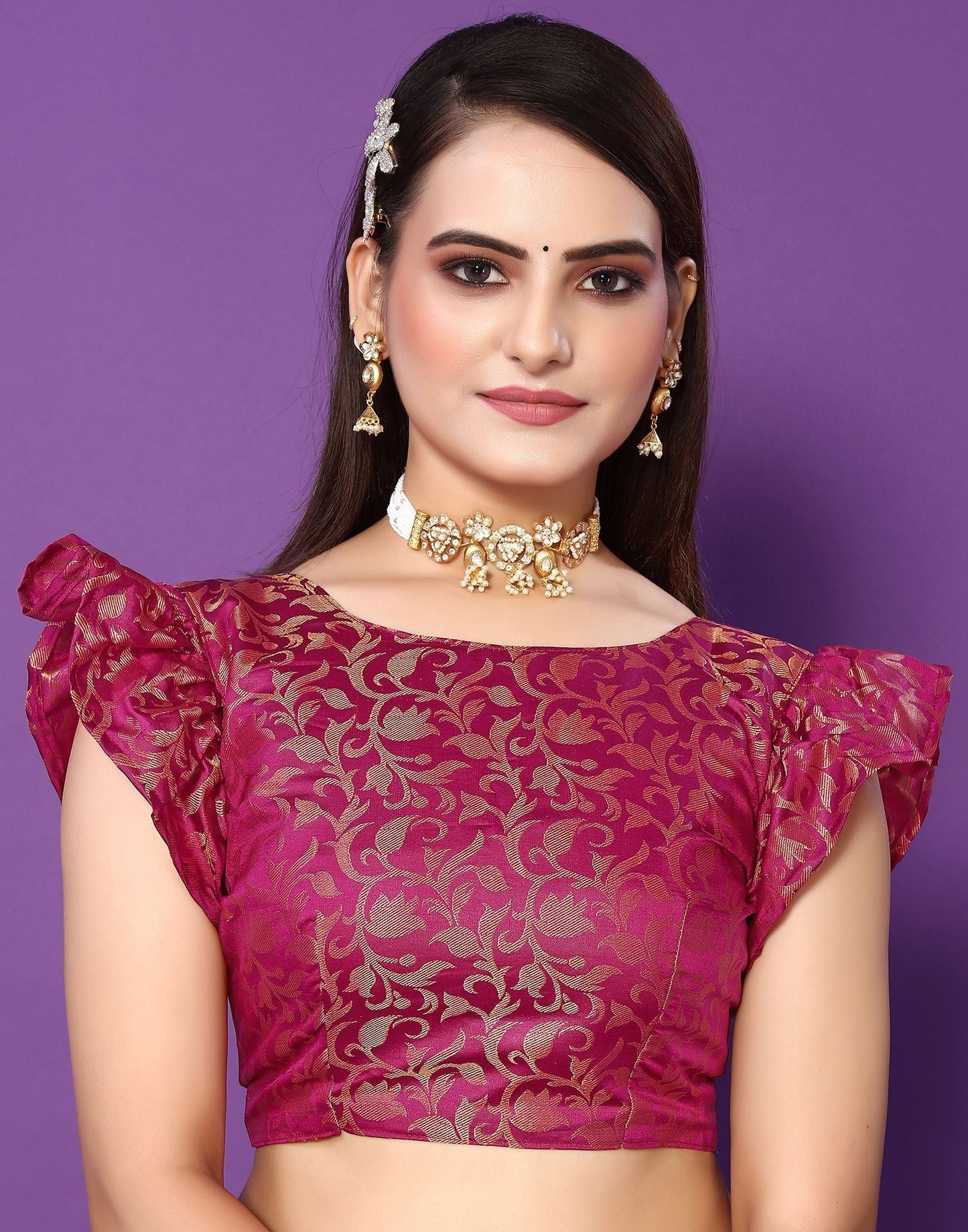 Light Pink Cotton Saree | Sudathi