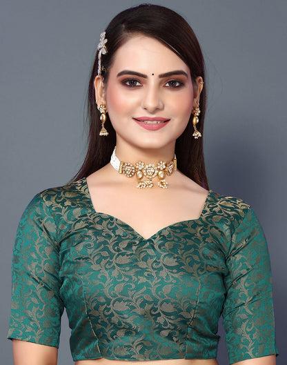 Pink Silk Weaving Saree