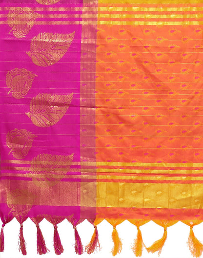 Turmeric Yellow Cotton Saree | Sudathi