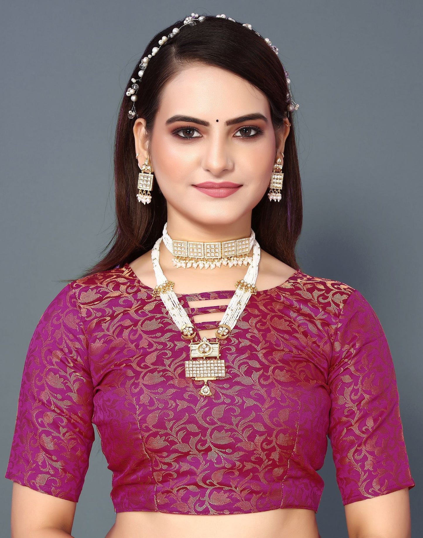 Light Purple Cotton Saree | Sudathi