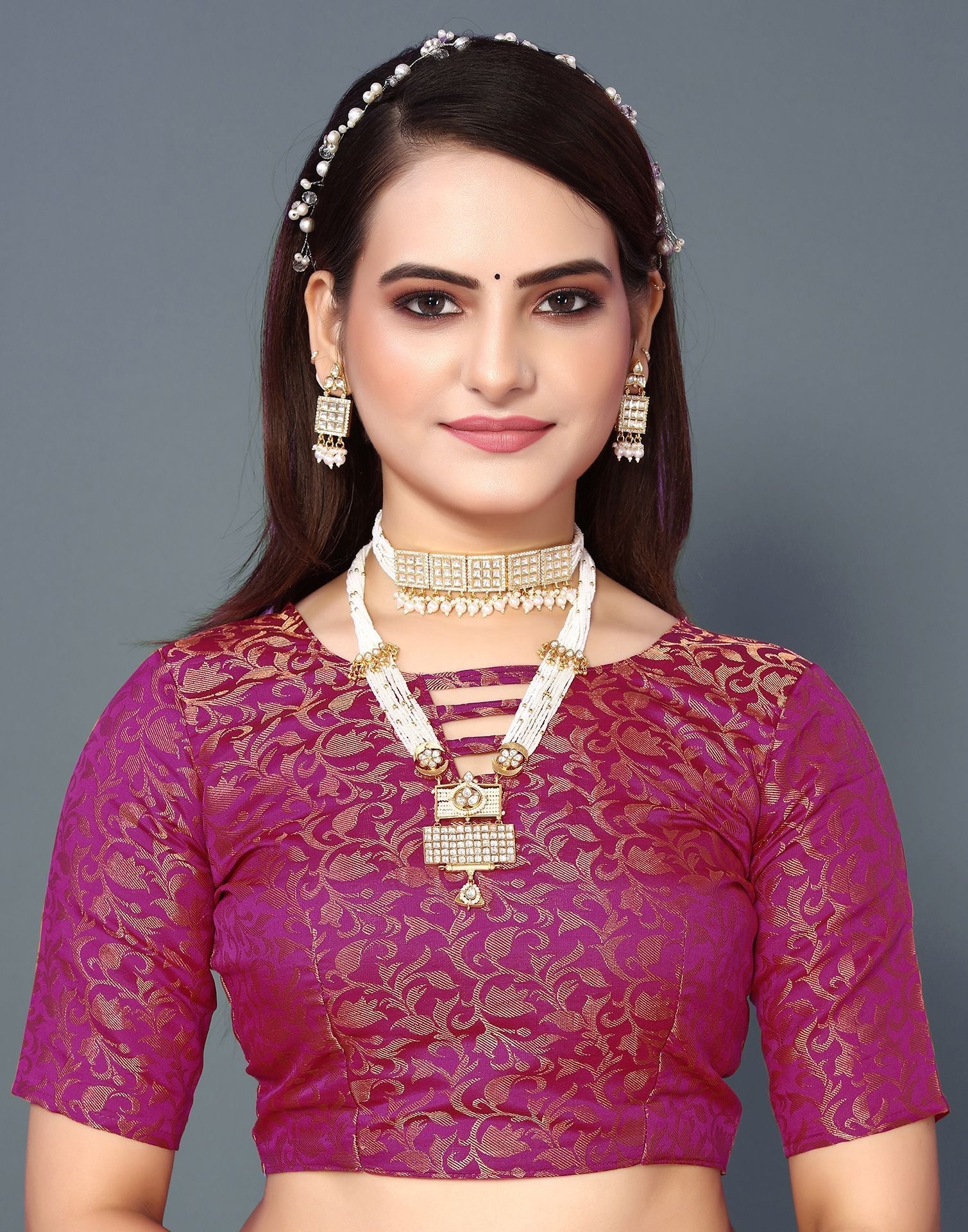 Light Purple Cotton Saree | Sudathi