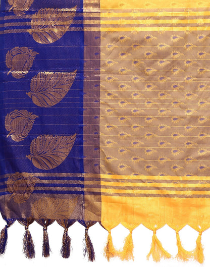 Yellow Cotton Saree | Sudathi