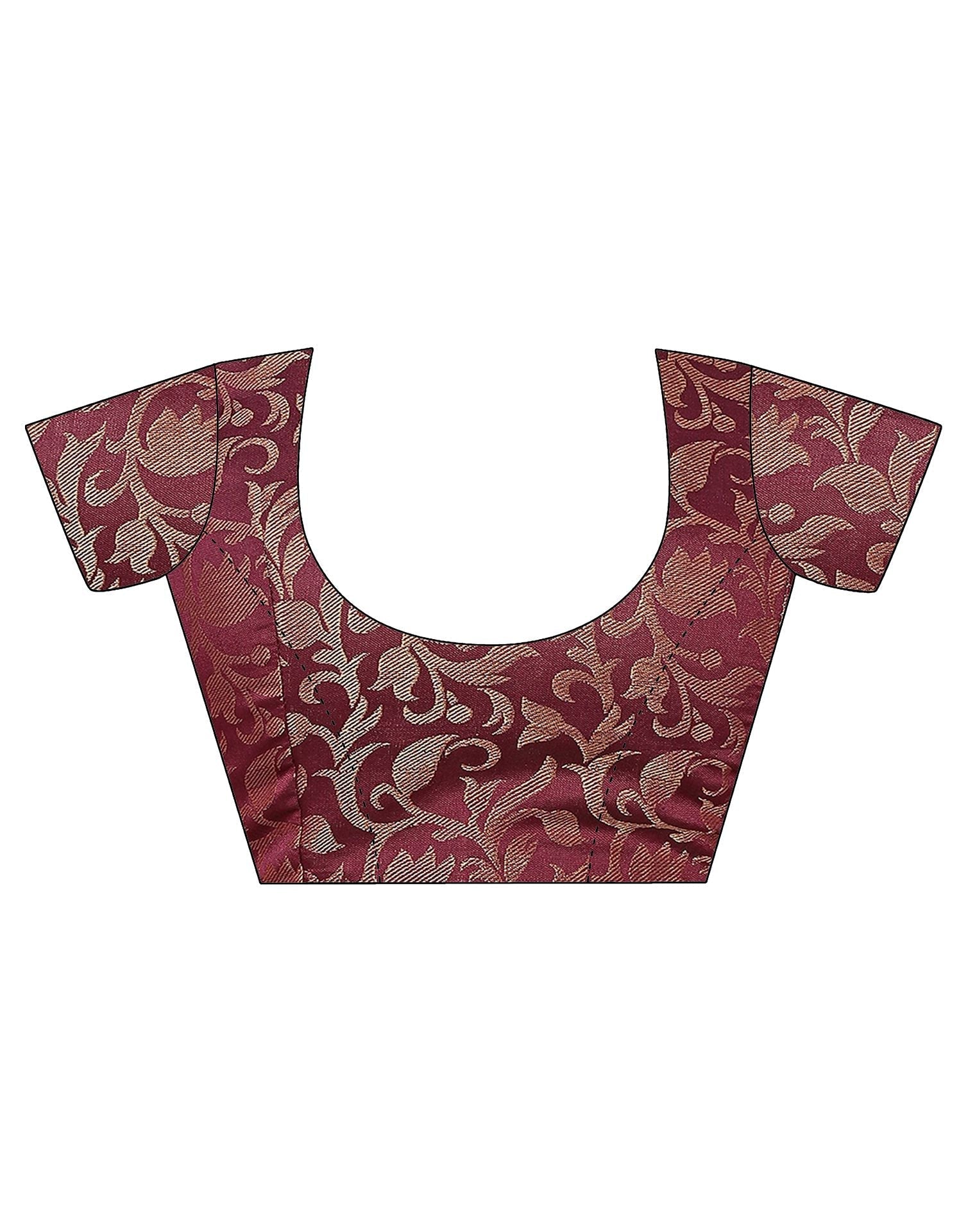 Red Cotton Saree | Sudathi