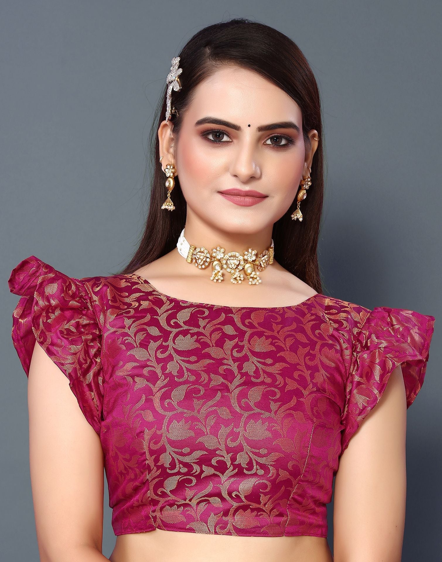 Blue Cotton Saree | Sudathi