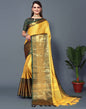 Yellow Cotton Saree | Sudathi