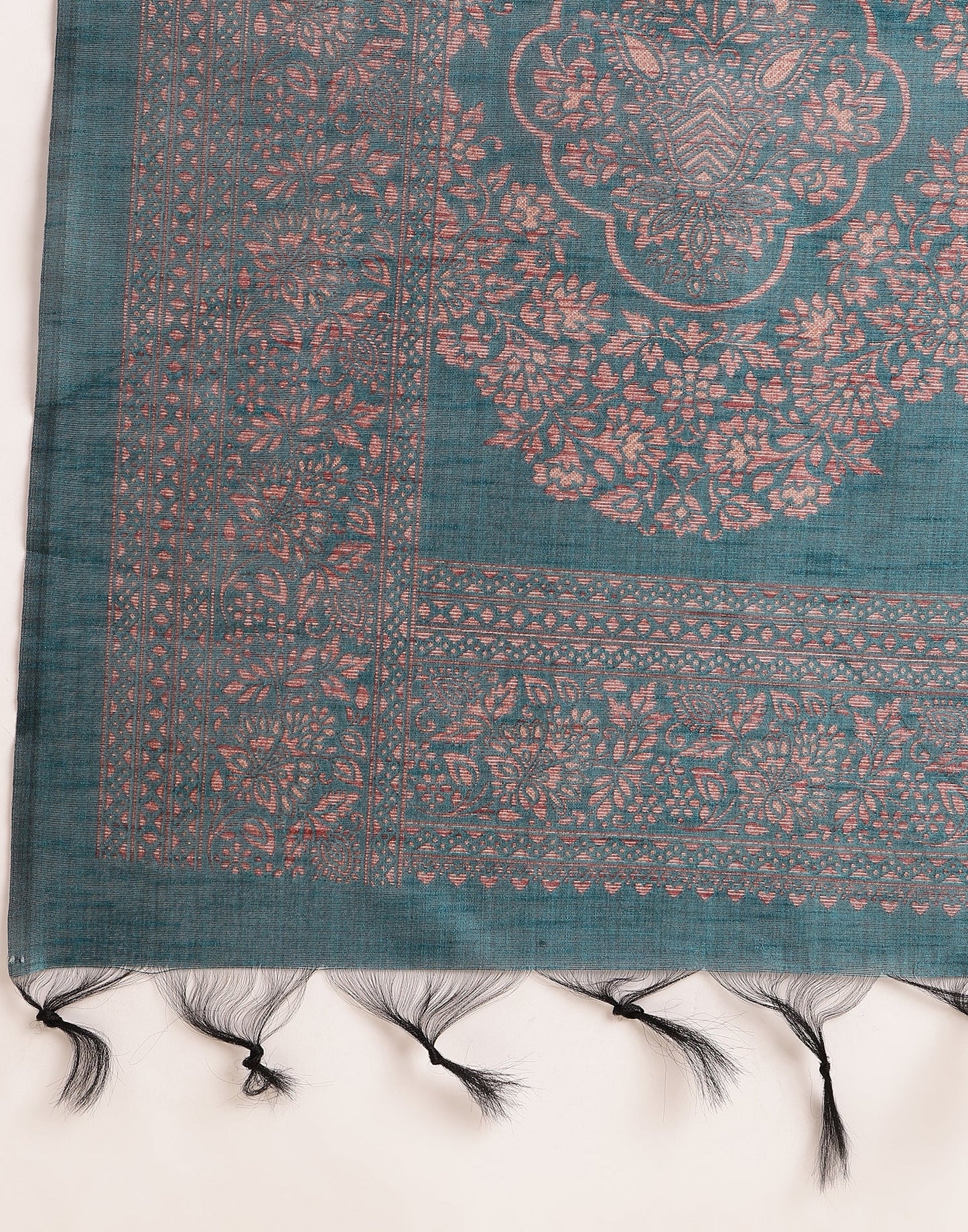 Pink Silk Digital Printed Saree