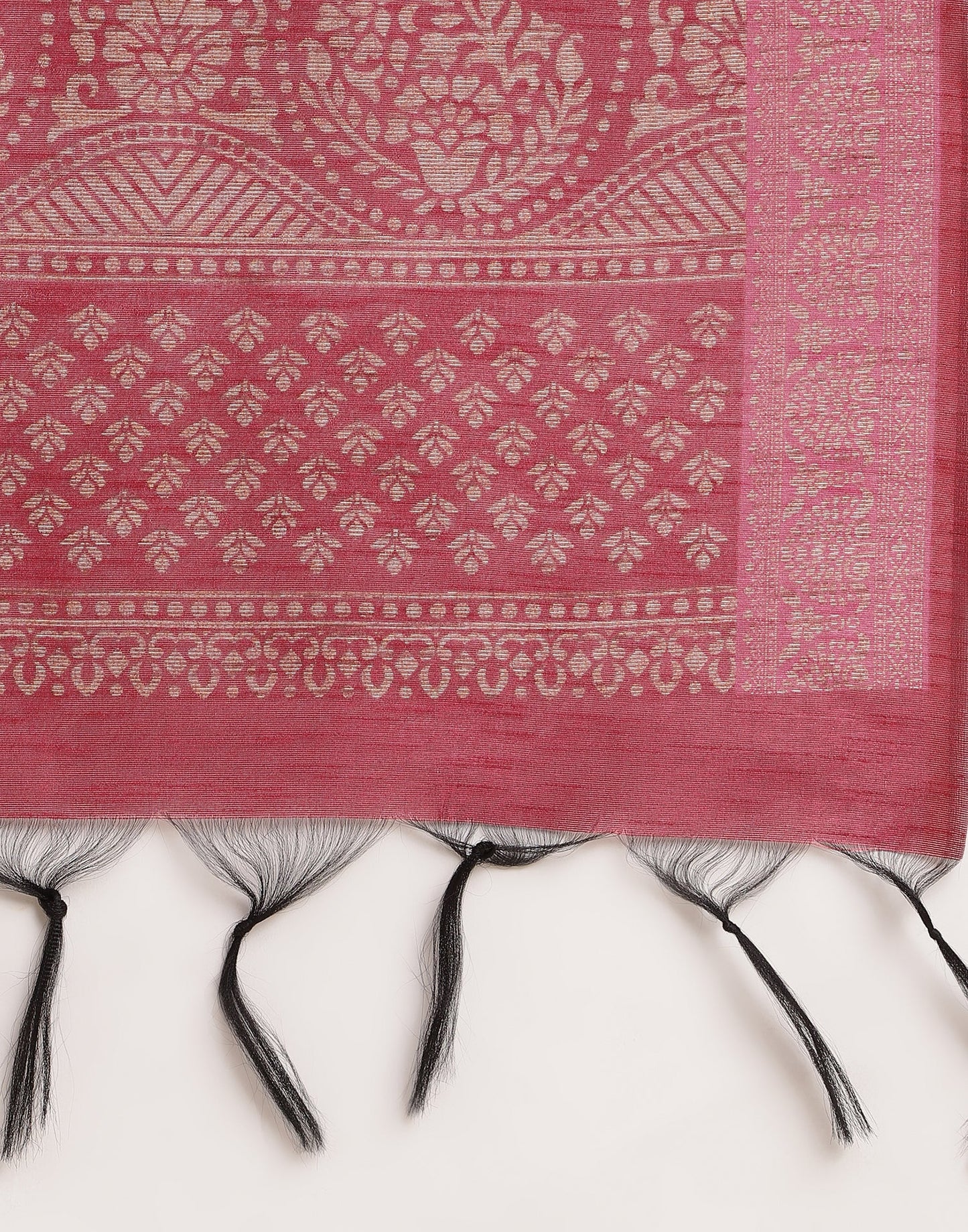 Grey Silk Digital Printed Saree