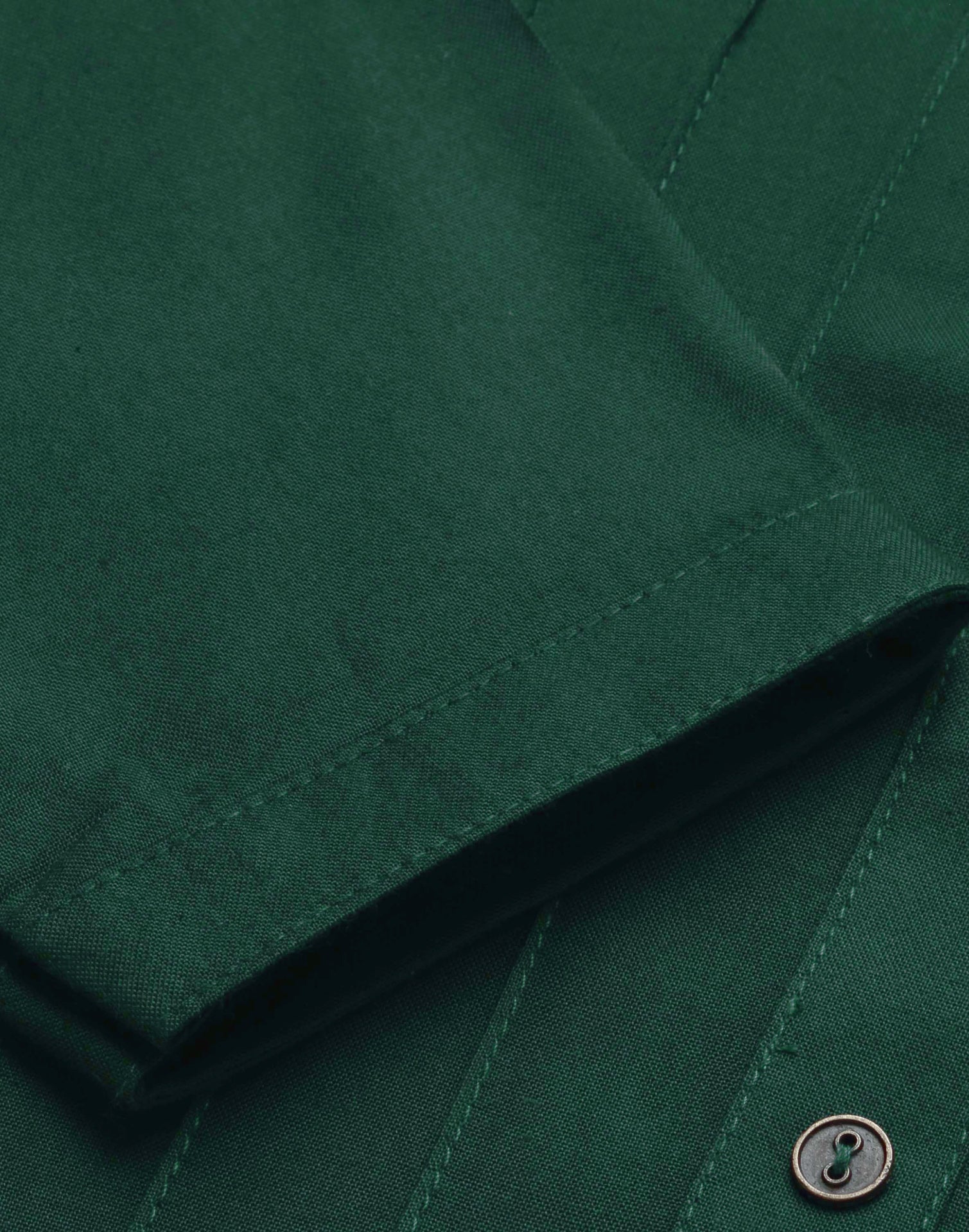 Bottle Green Pleated Tops | Sudathi