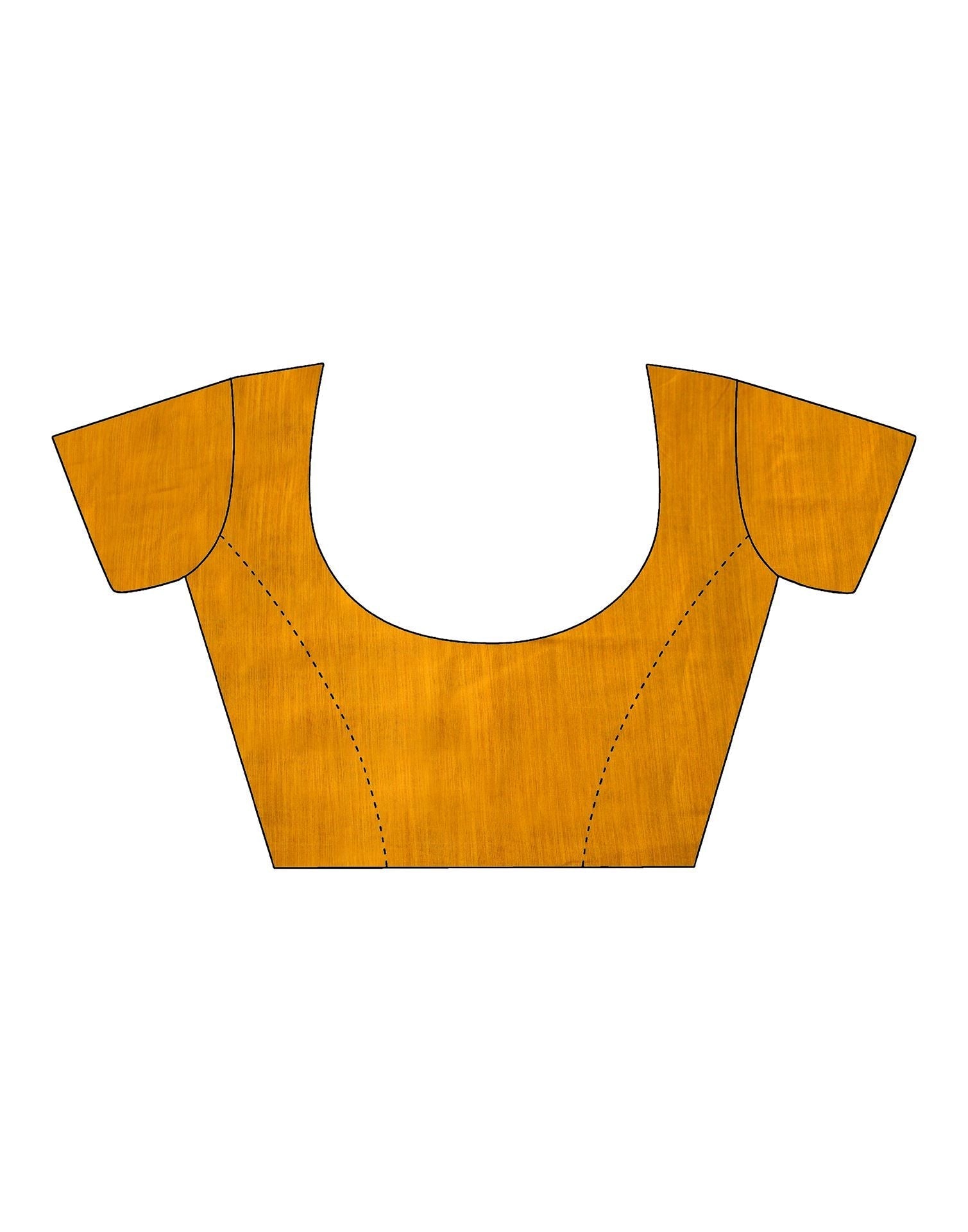 Brown Tassel Printed Cotton Saree | Sudathi