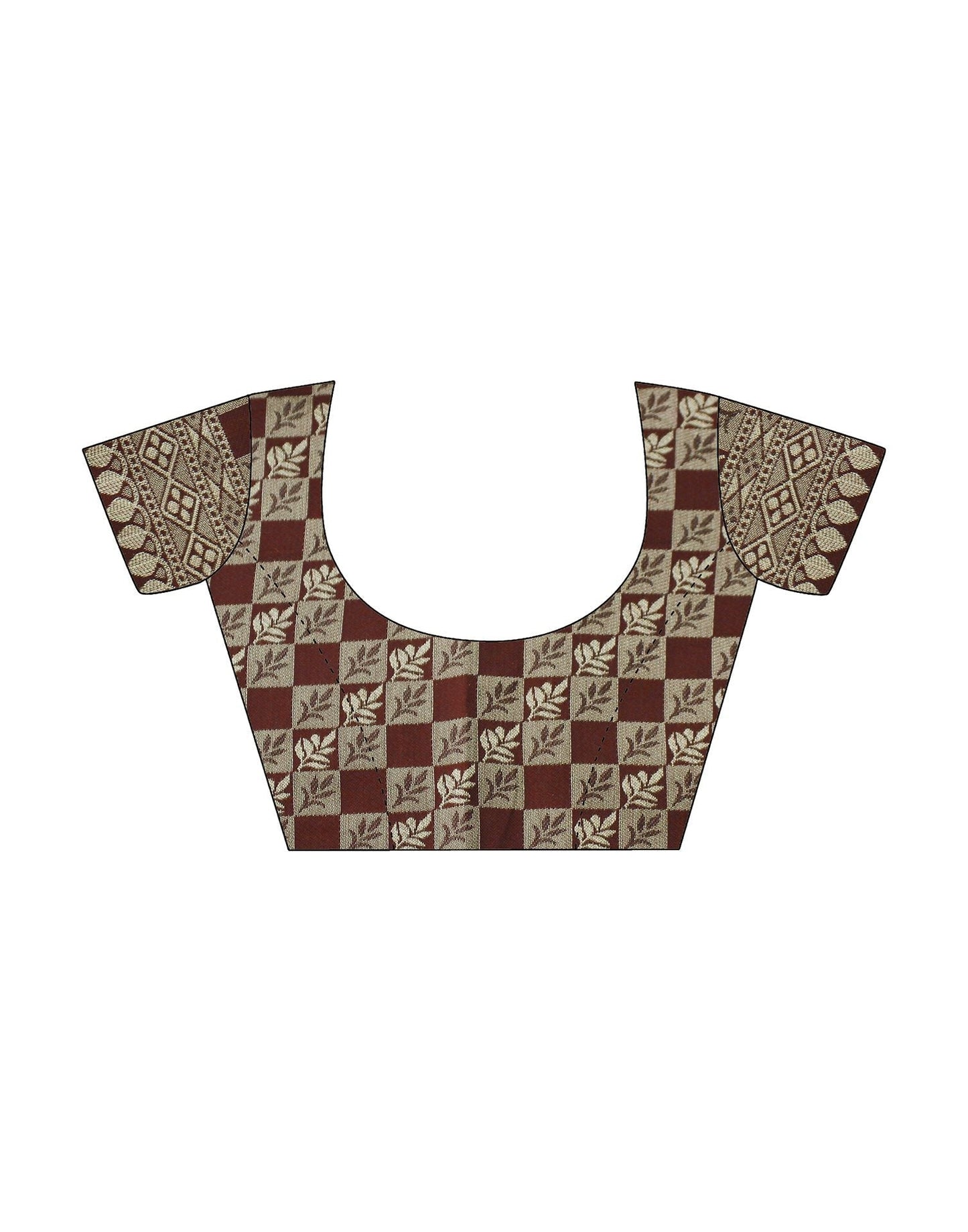 Maroon Embroidery Banarasi Silk Saree | Sudathi