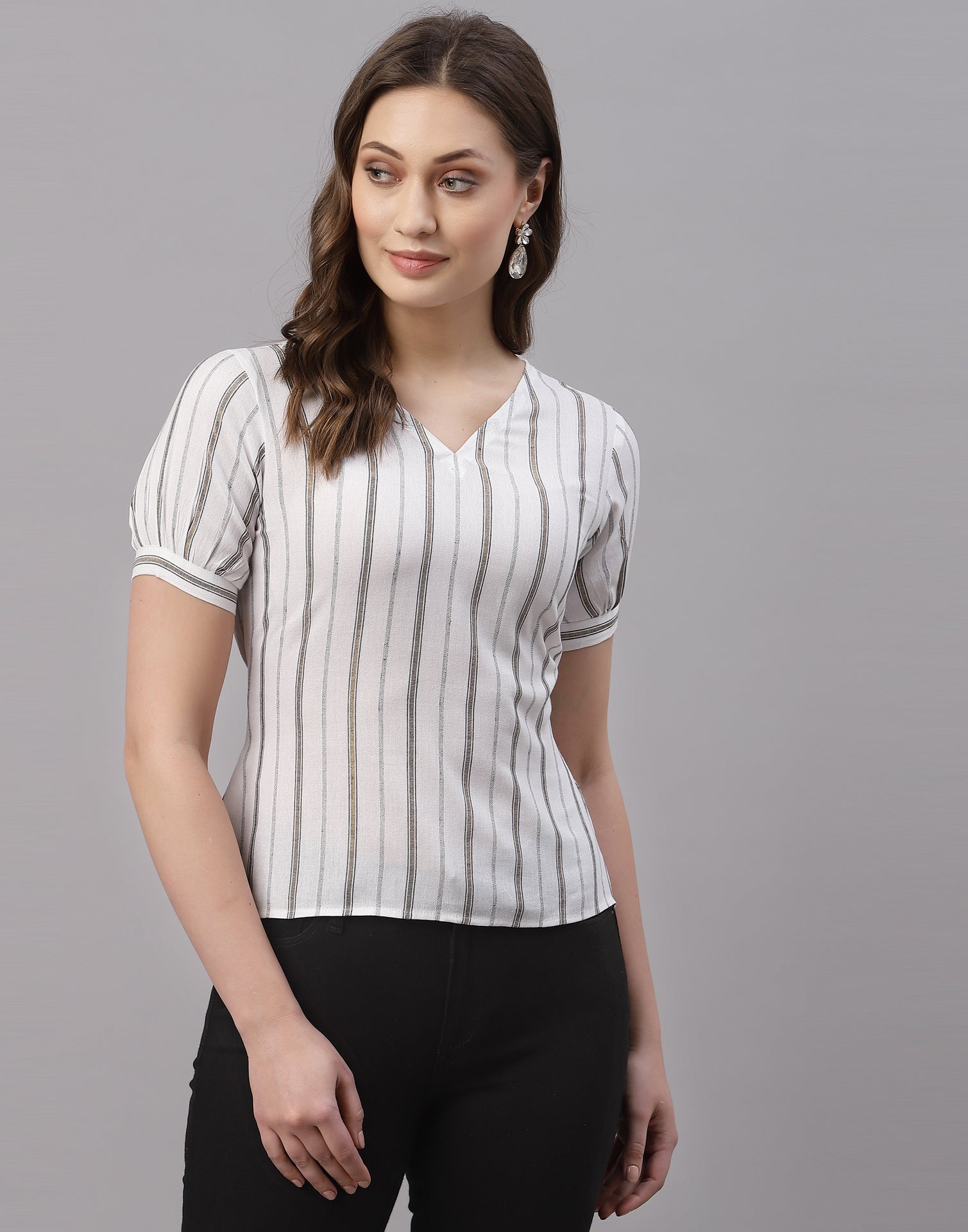 White Woven Top | Sudathi