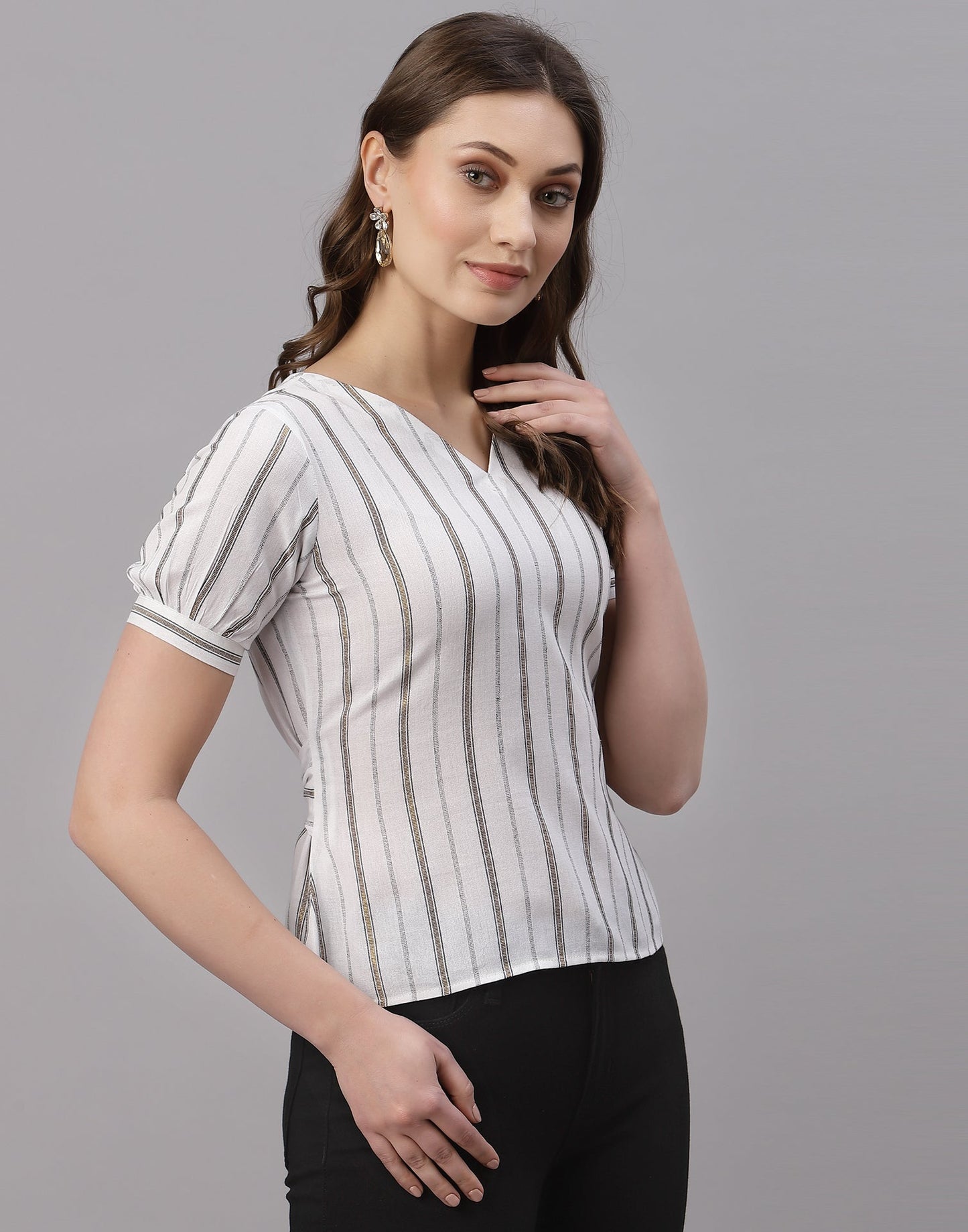 White Woven Top | Sudathi