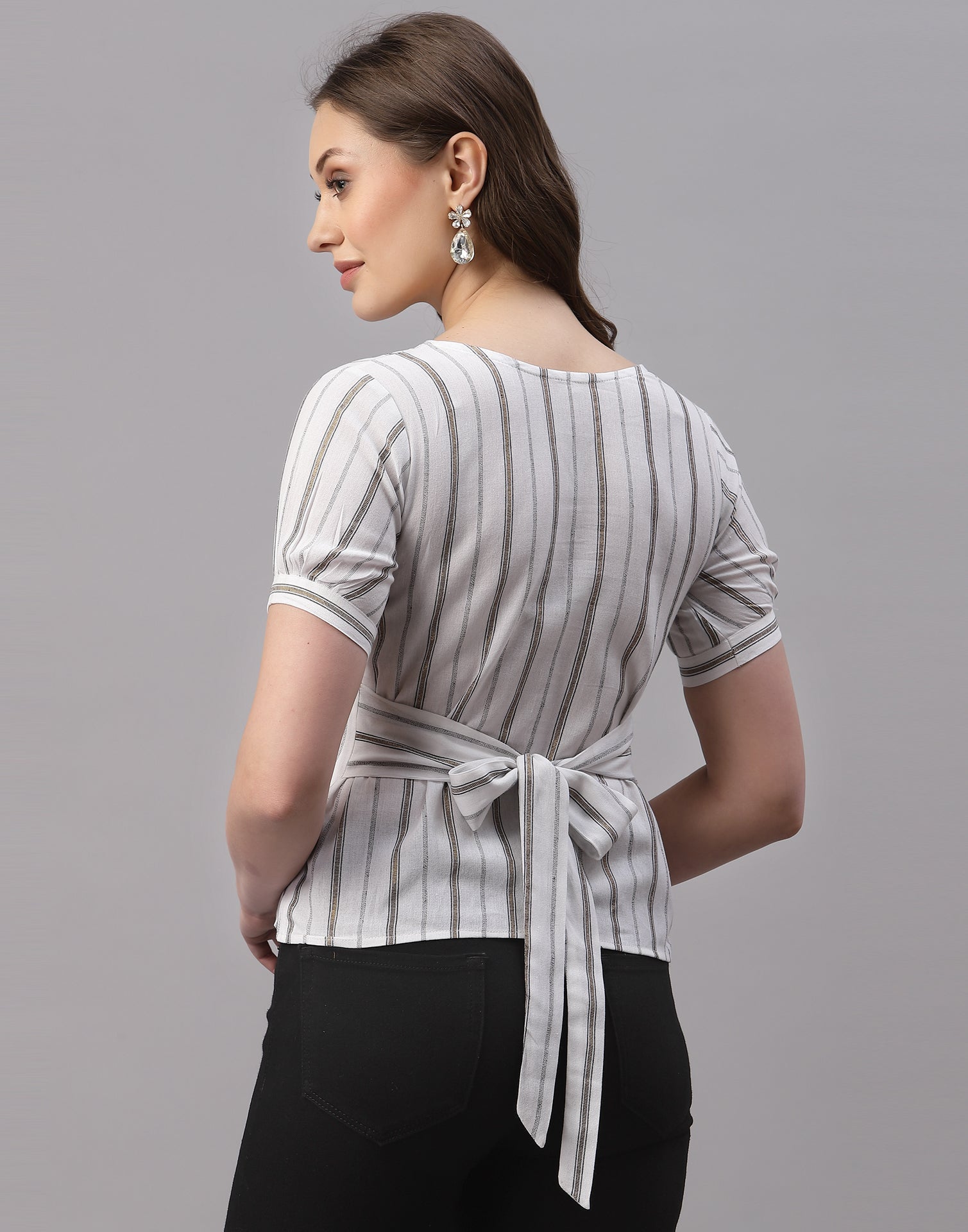 White Woven Top | Sudathi