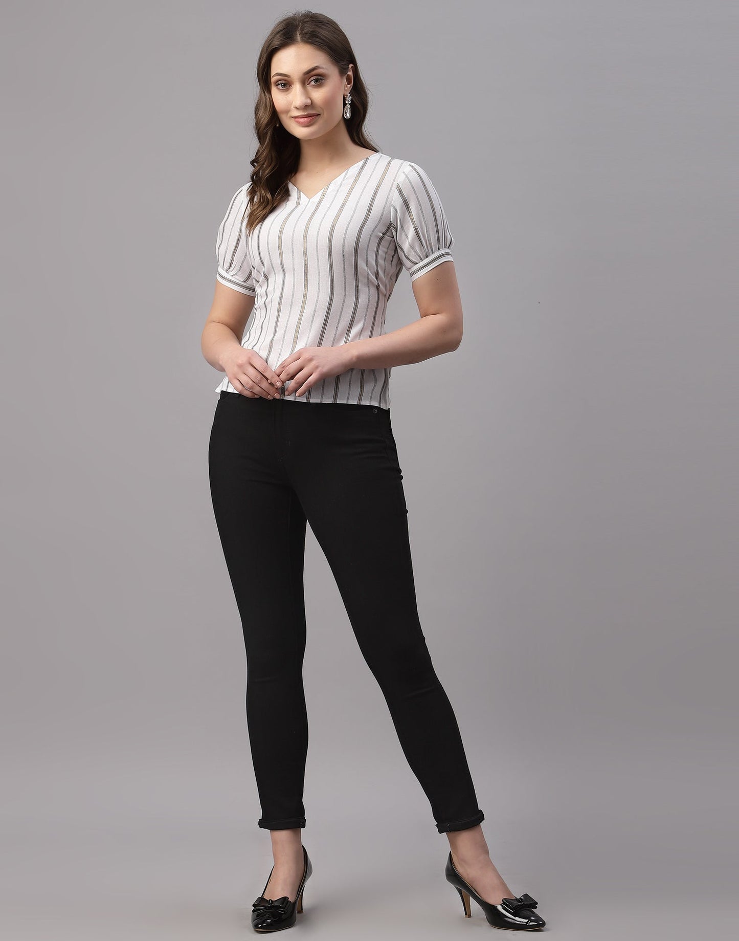 White Woven Top | Sudathi