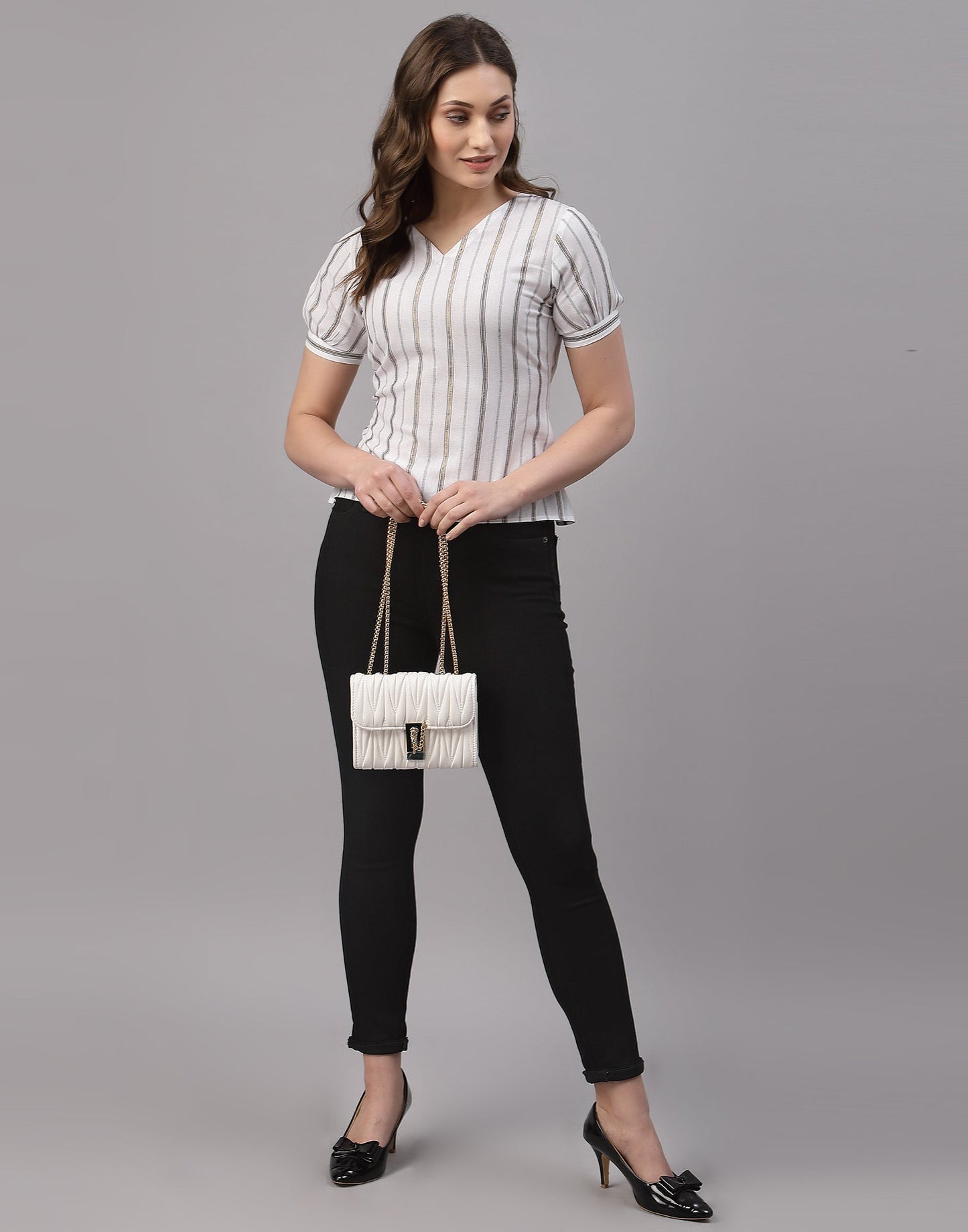 White Woven Top | Sudathi
