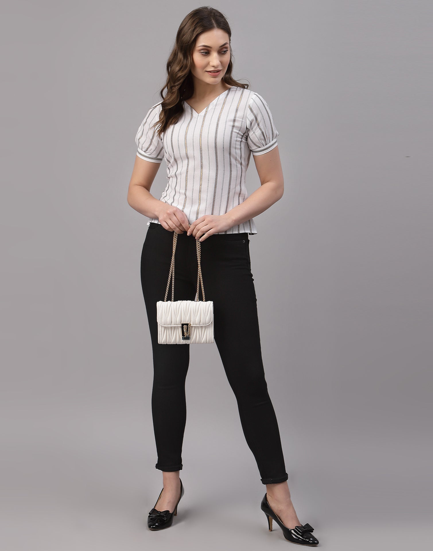 White Woven Top | Sudathi