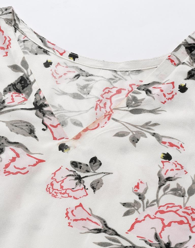 White Crop Smocked Top | Sudathi