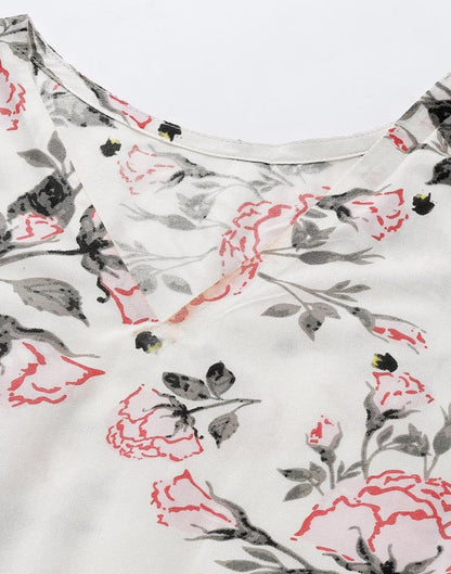 White Crop Smocked Top | Sudathi