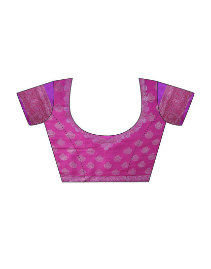 Light Blue Woven Paithani Silk Saree | Leemboodi