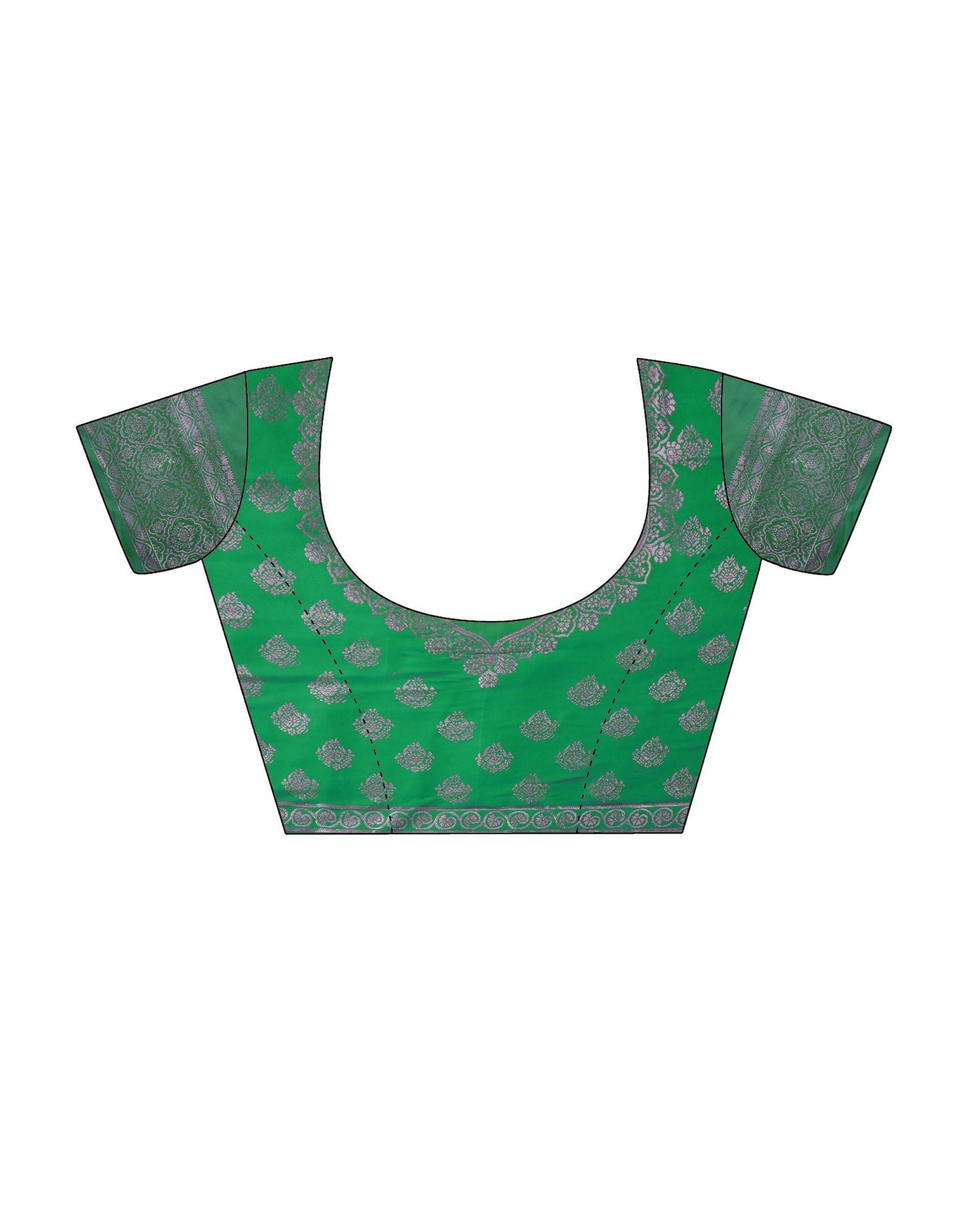 Orange Woven Paithani Silk Saree | Leemboodi