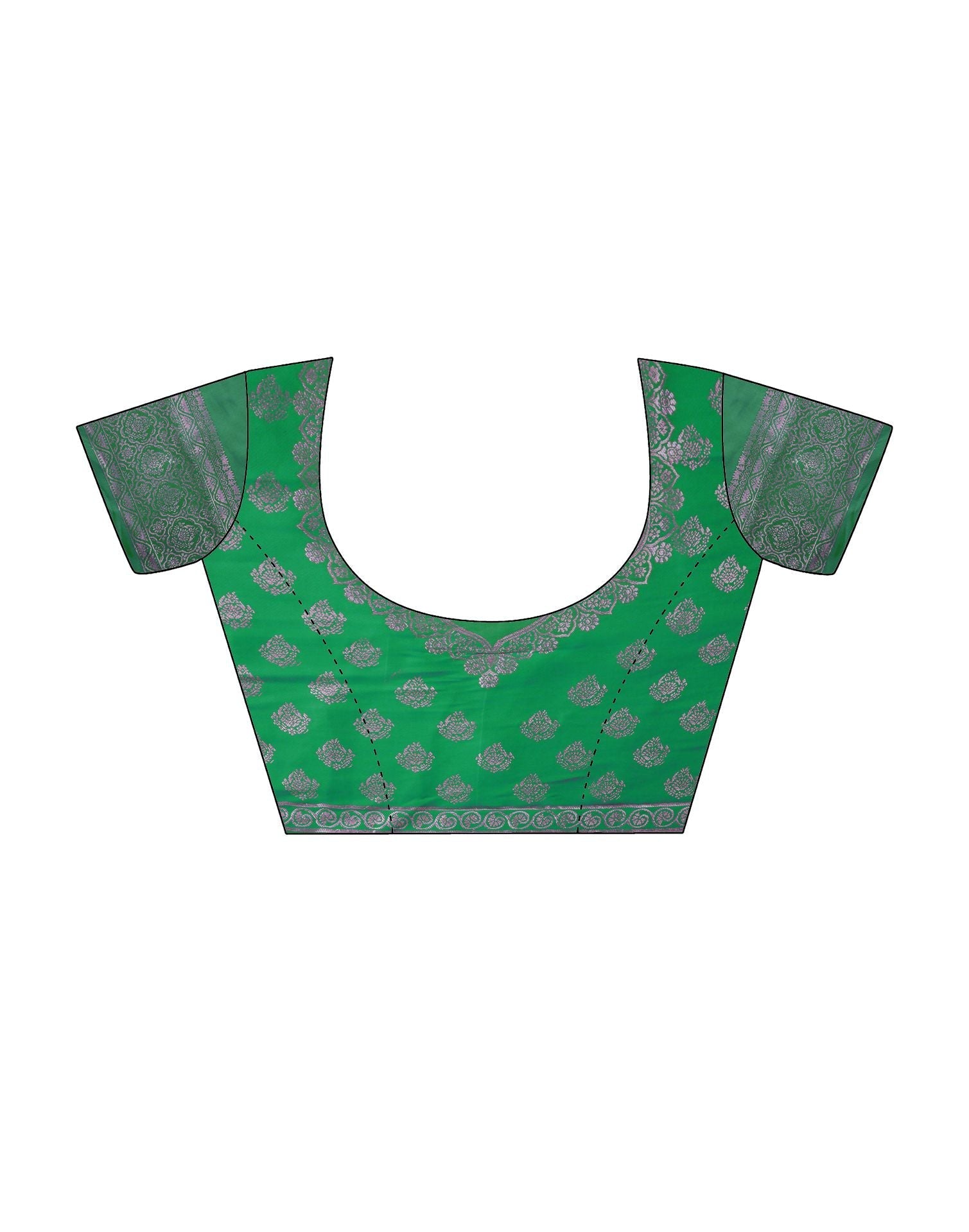 Orange Woven Paithani Silk Saree | Leemboodi