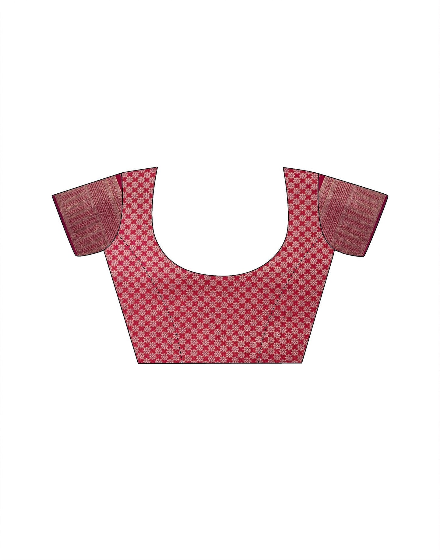 Light Pink Silk Weaving Kanjivaram Saree With Tassel | Leemboodi