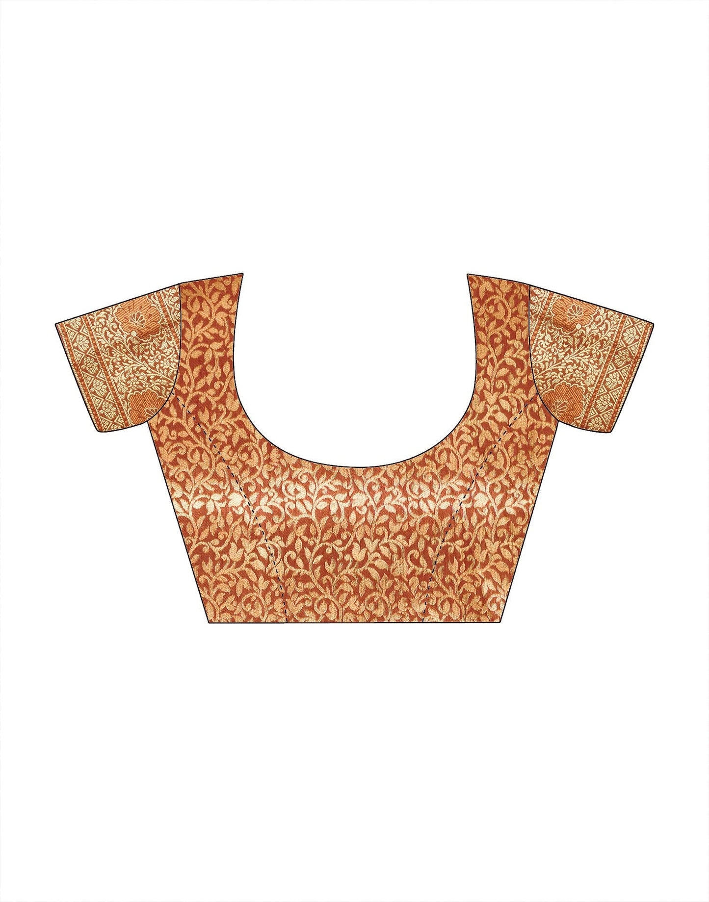 Rani Pink Organza Banarasi Saree | Leemboodi