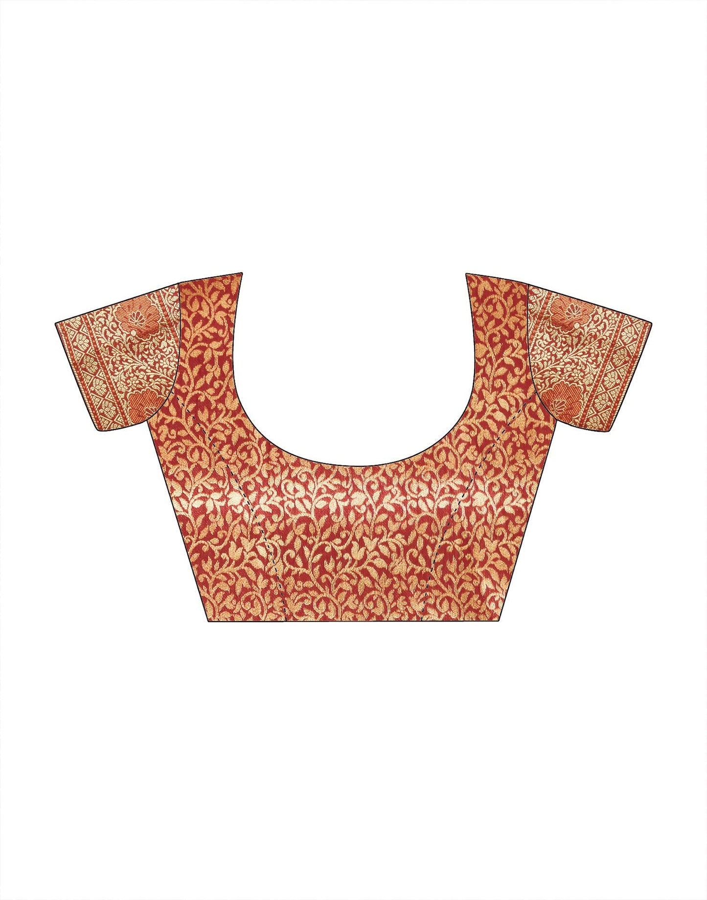 Green Organza Banarasi Saree | Leemboodi