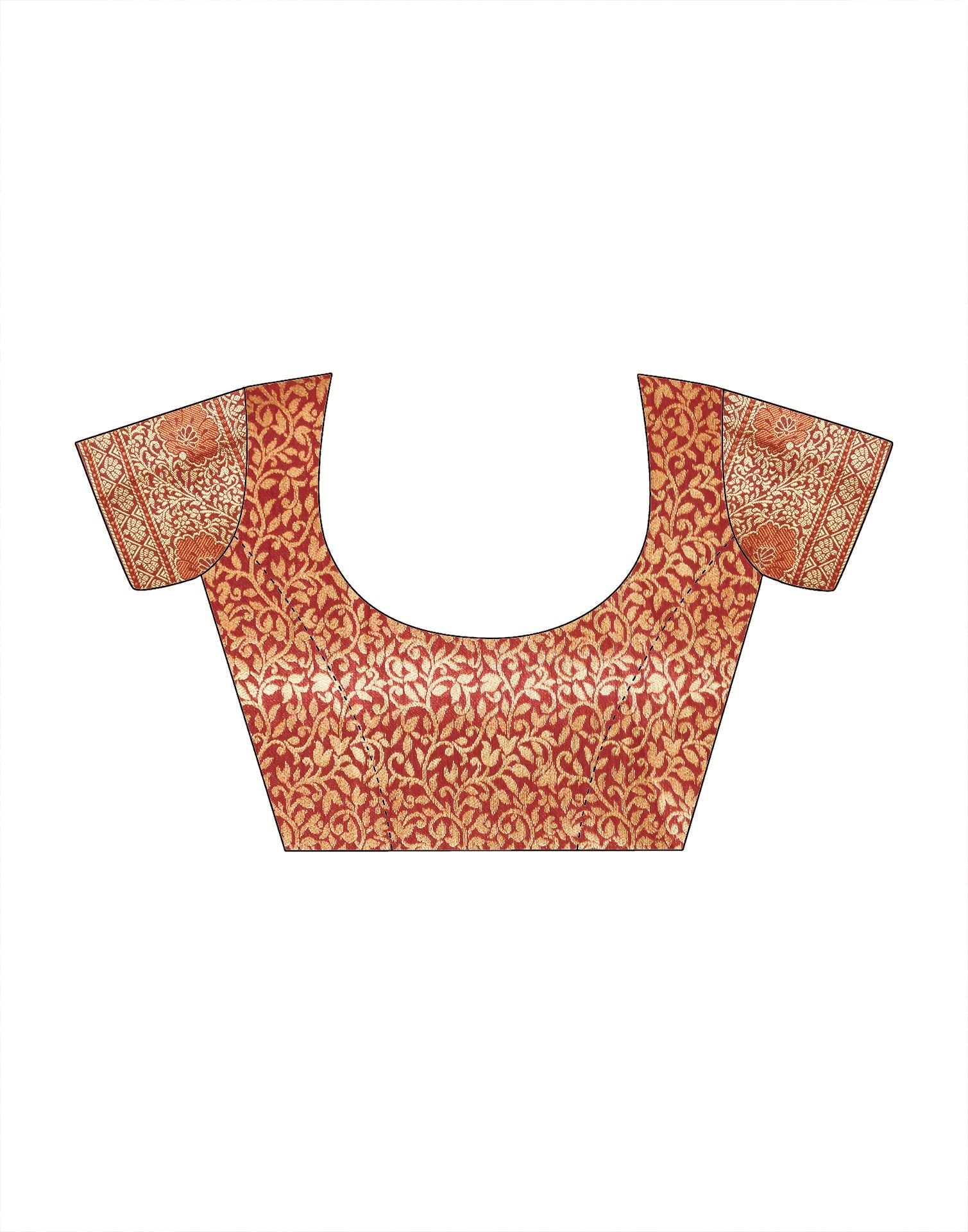 Green Organza Banarasi Saree | Leemboodi