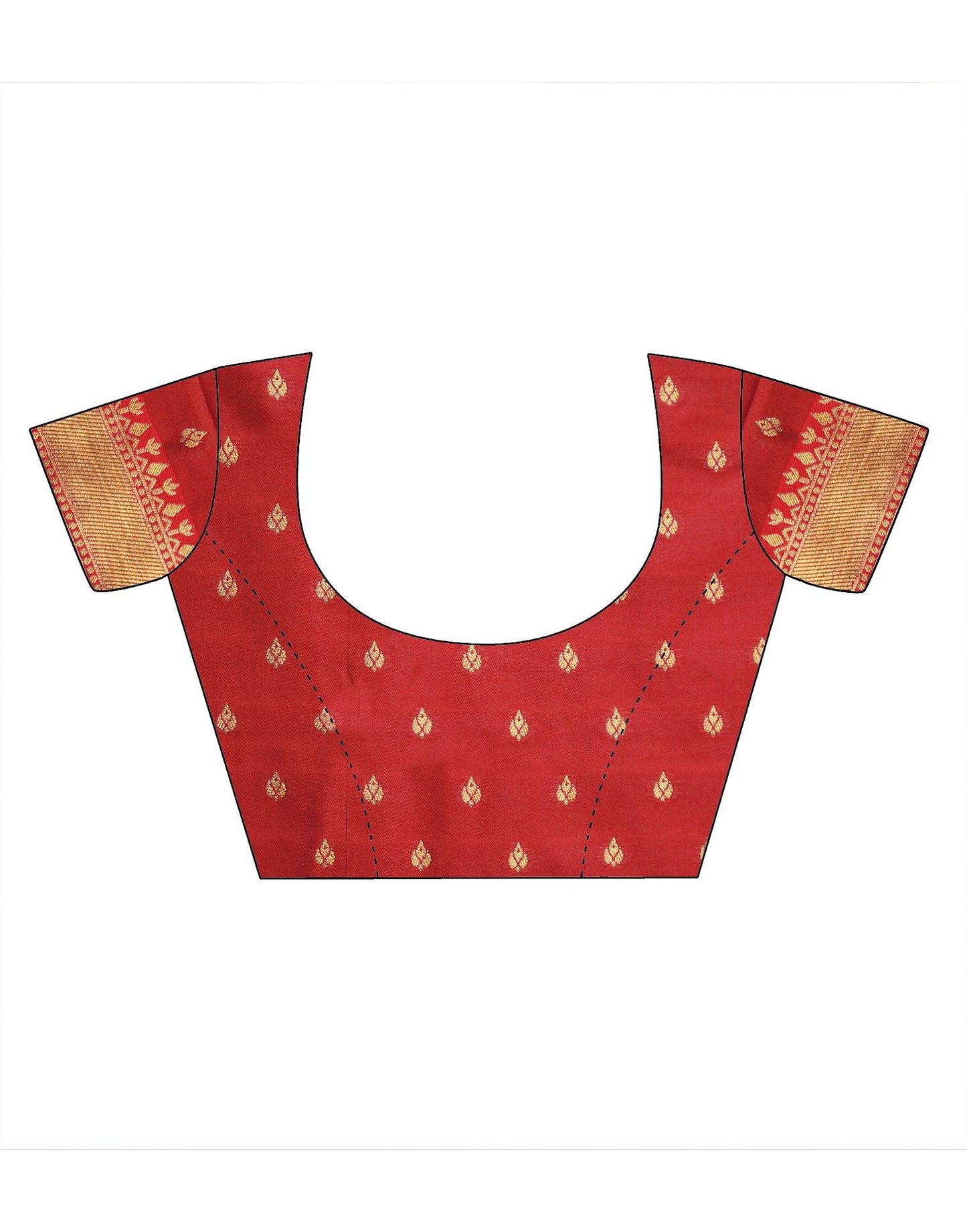 Teal Blue Silk Banarasi Saree | Leemboodi