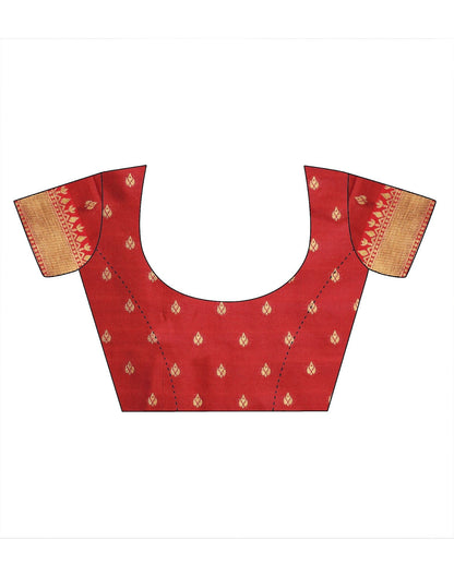 Teal Blue Silk Banarasi Saree | Leemboodi