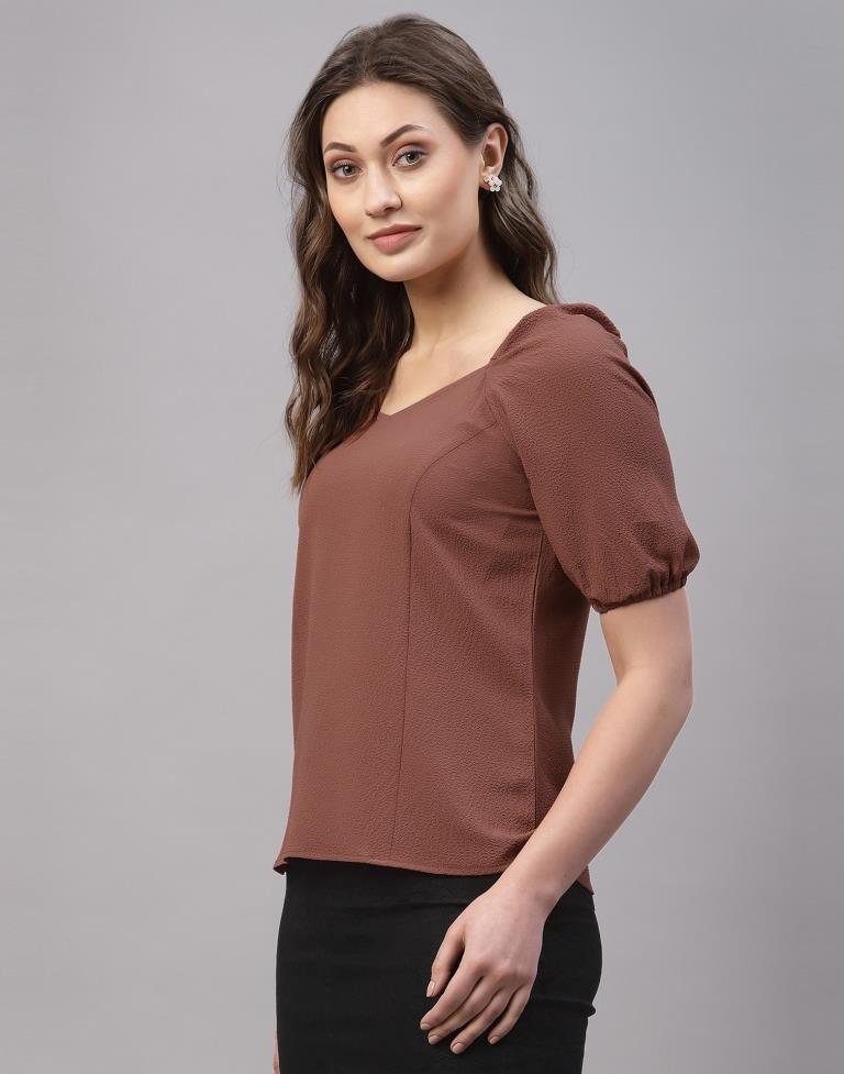 Blush Puff Sleeve Top | Sudathi
