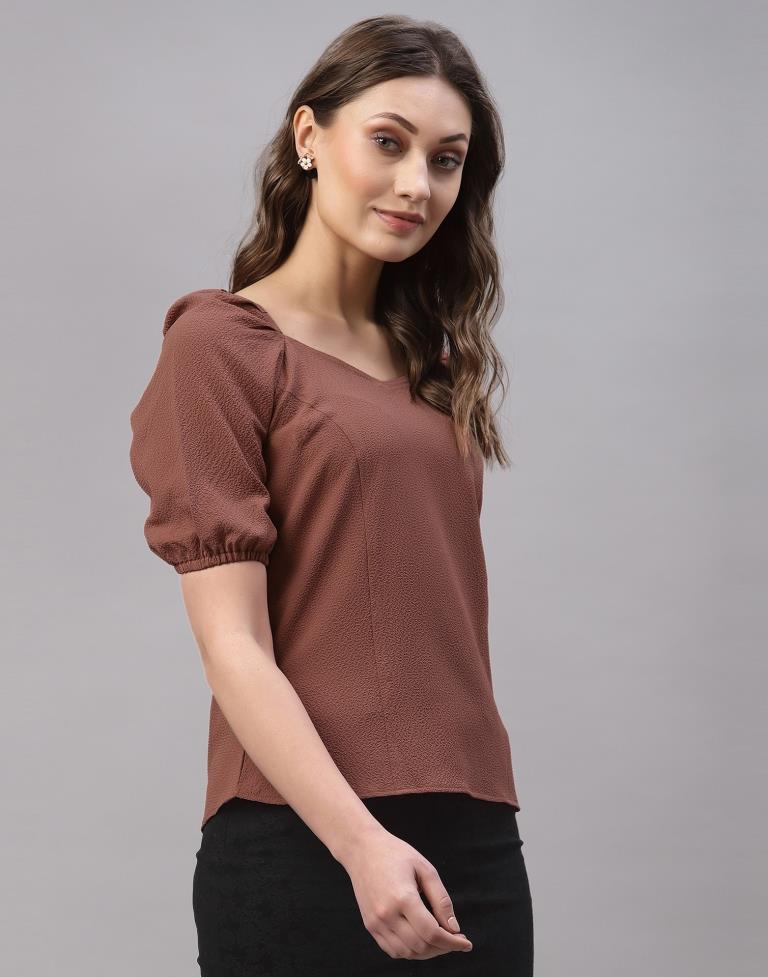 Blush Puff Sleeve Top | Sudathi
