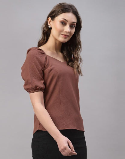 Blush Puff Sleeve Top | Sudathi