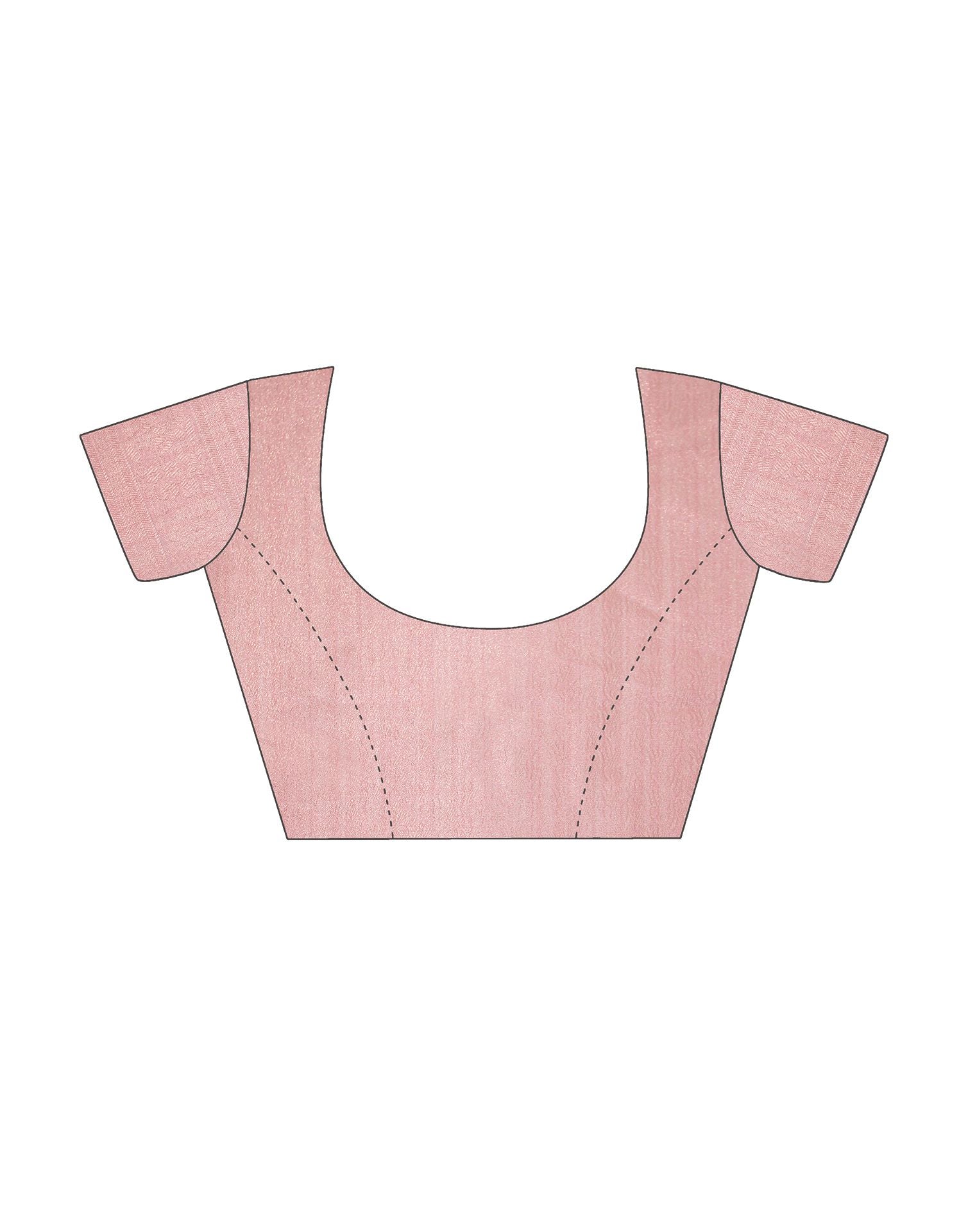 Light Brown Silk Digital Printed Saree With Tassel | Leemboodi