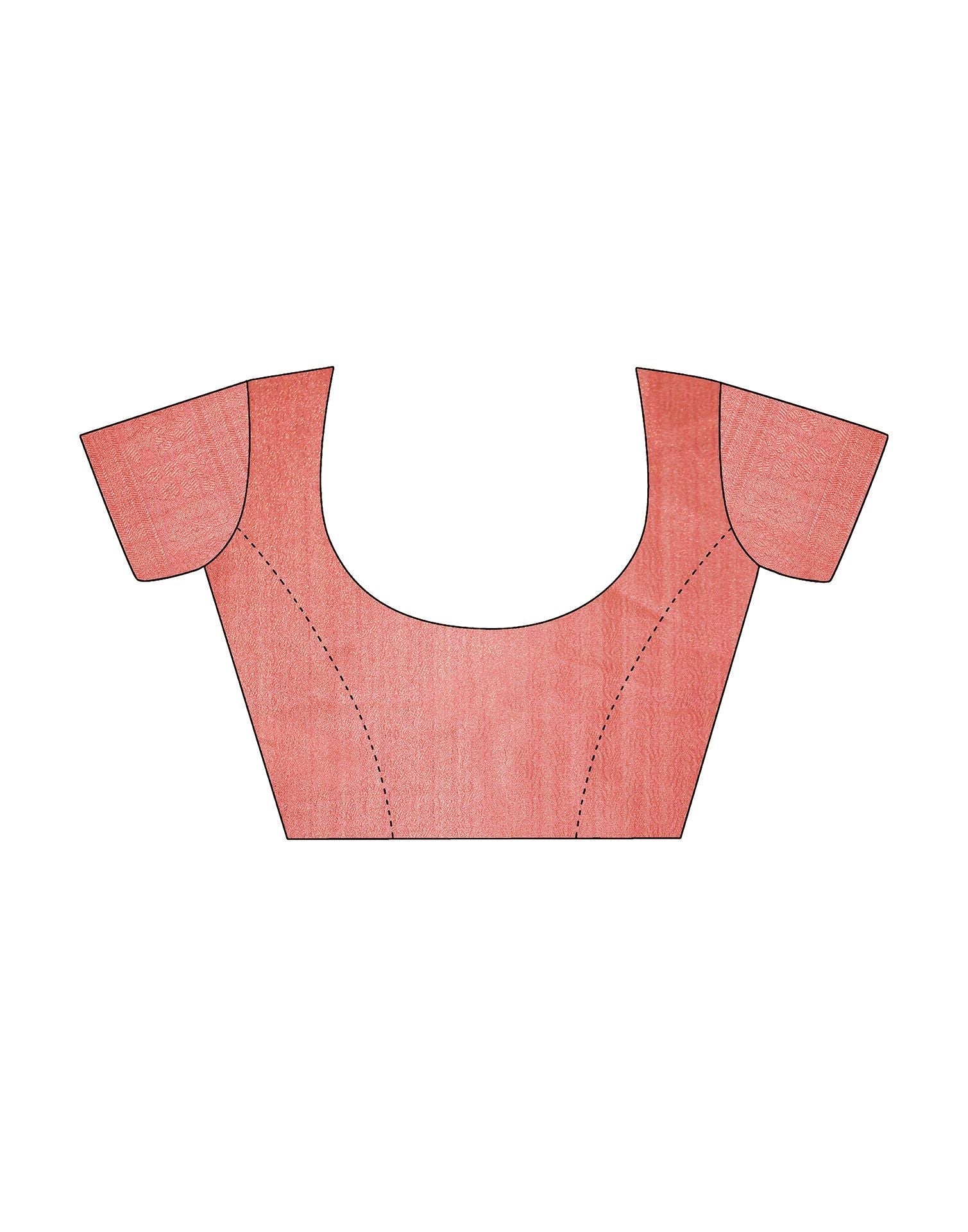 Pink Silk Digital Printed Saree With Tassel | Leemboodi