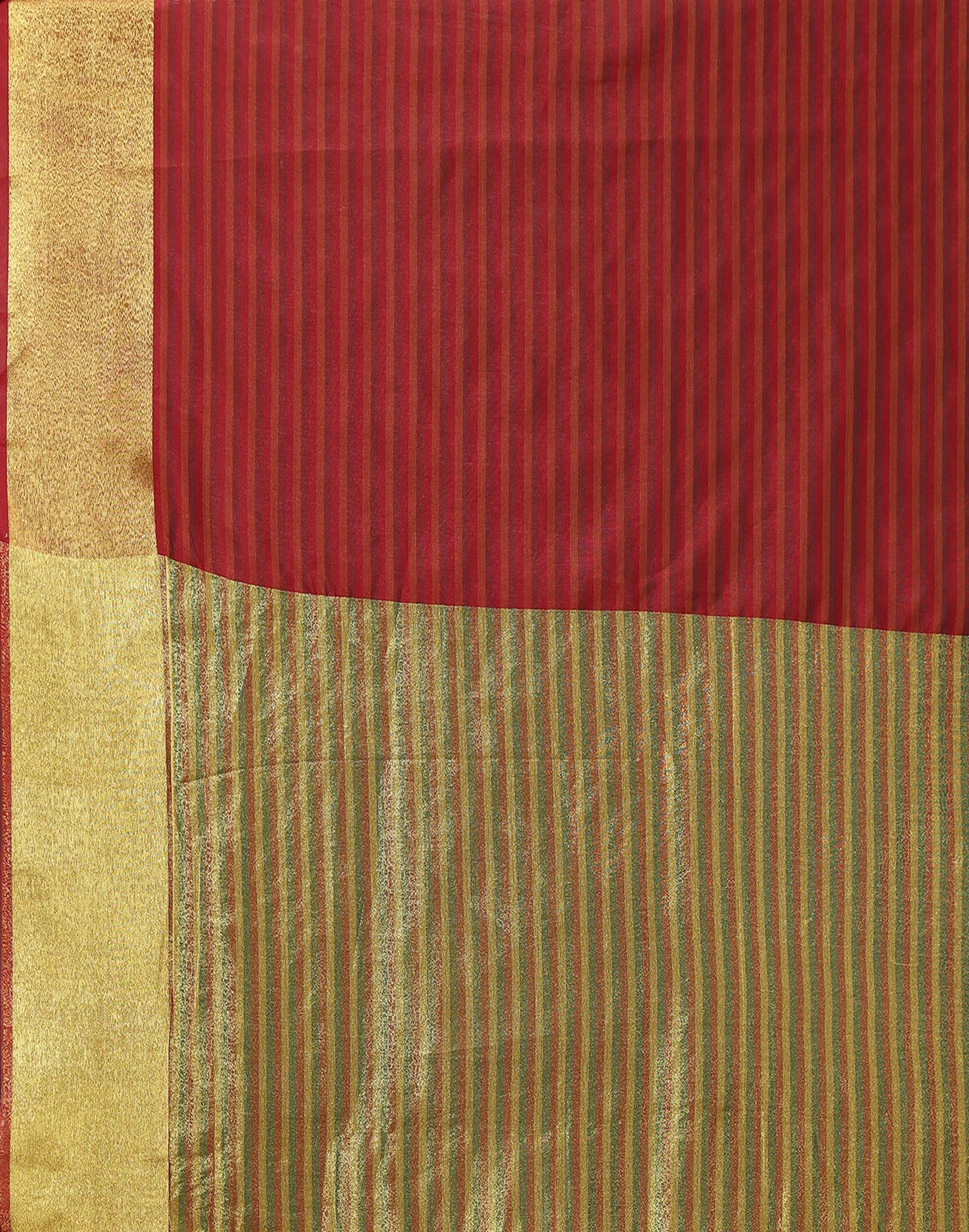 Maroon Silk Self Woven Saree